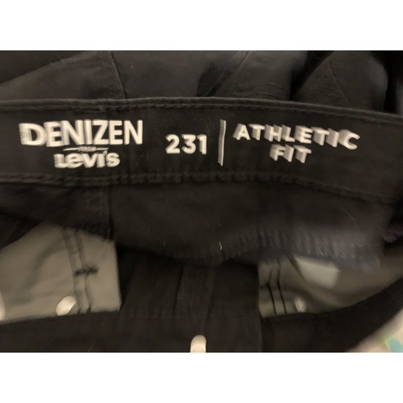 Levi’s Denizen Athletic Fit Black Jeans - 30 x 30 - Picture 3 of 8